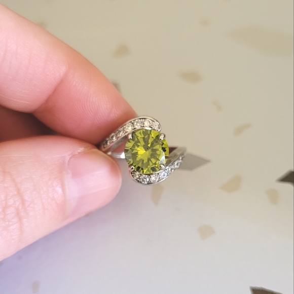 August Birth Stone Ring - Picture 2 of 3